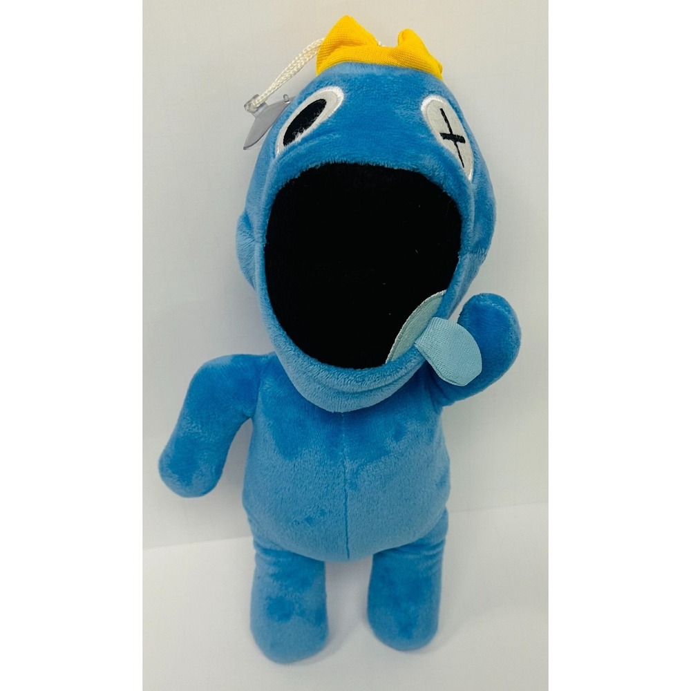 Rainbow Friends Horror Video Game Blue 12" Plush with Suction Cup Stuffed Toy